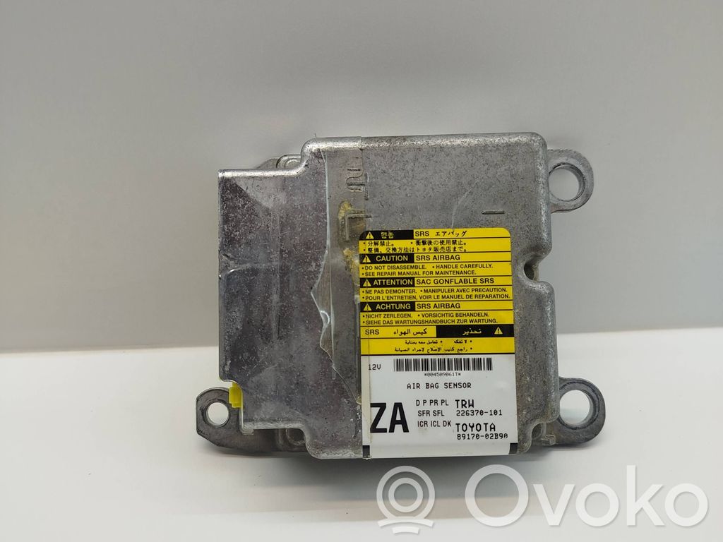Toyota Auris E180 Airbag control unit/module 