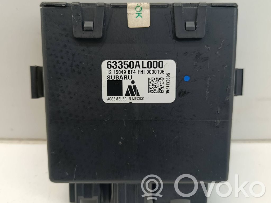 Subaru Outback (BS) Tailgate/trunk control unit/module 