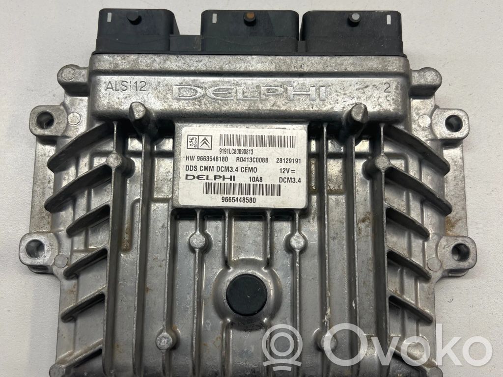 Peugeot 308 Engine control unit/module 