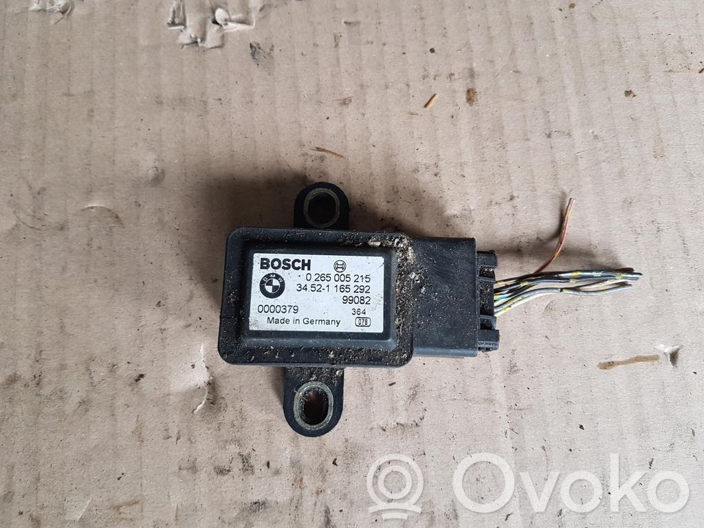 BMW 7 E38 ESP acceleration yaw rate sensor 