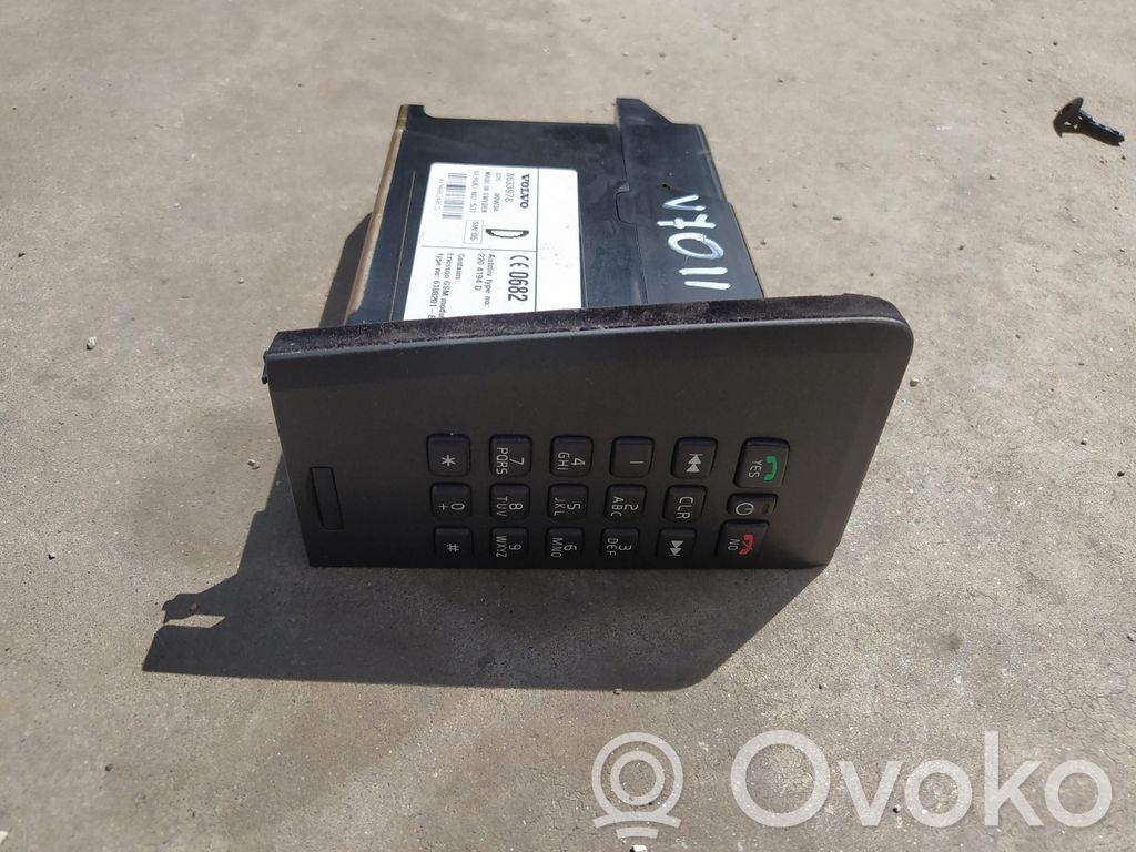 Volvo S60 Phone keyboard 