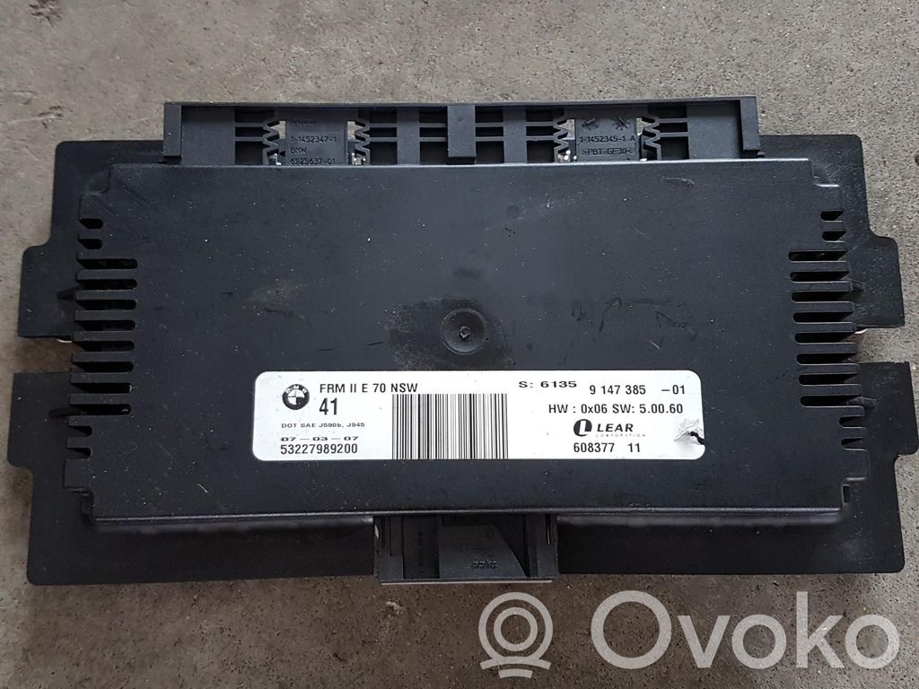 BMW X5 E70 Xenon valdymo blokas 