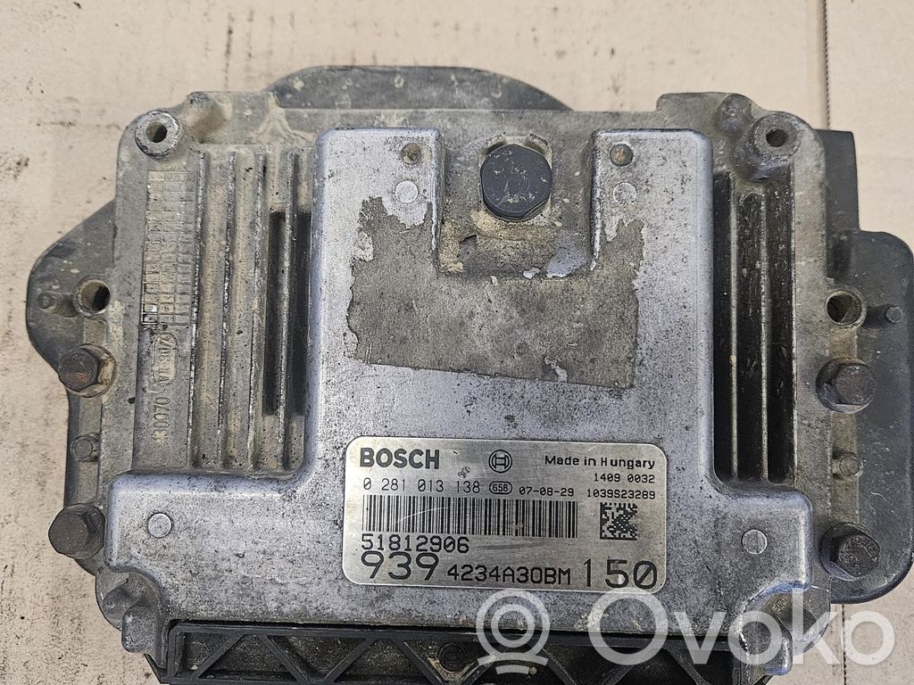 Alfa Romeo 159 Unité de commande, module ECU de moteur 