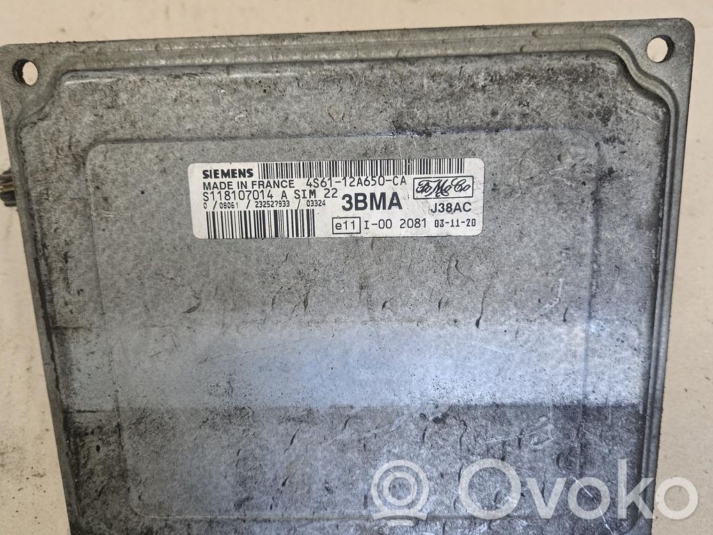 Moottorin ohjainlaite/moduuli (käytetyt)   4S6112A650CA,4S6112A650CA