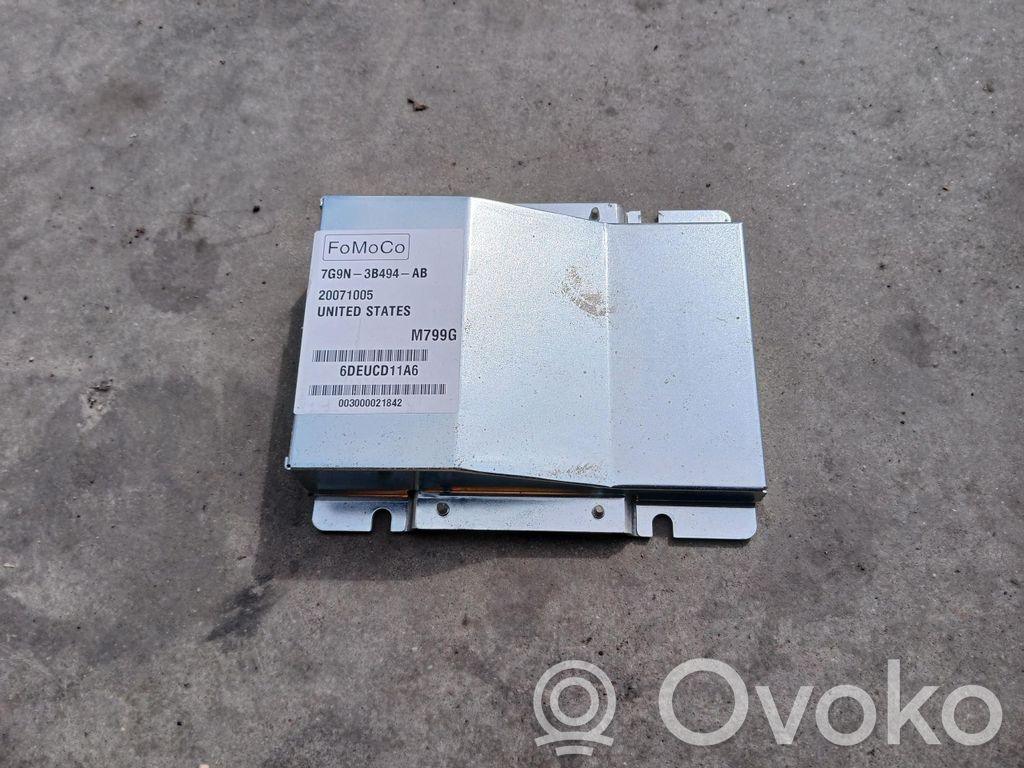 Unidad de control/módulo de la suspensión   7G9N3B494AB,7G9N3B494AB