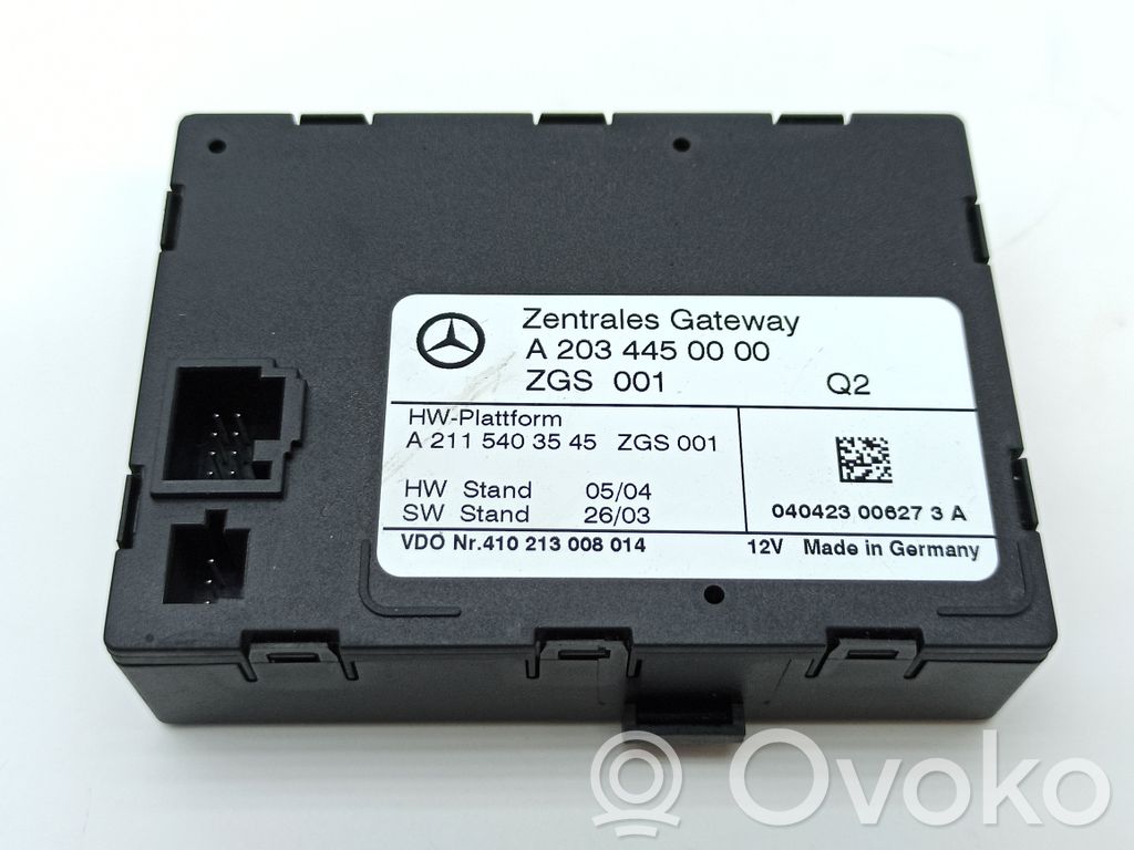 Mercedes-Benz C W203 Modul control gateway 