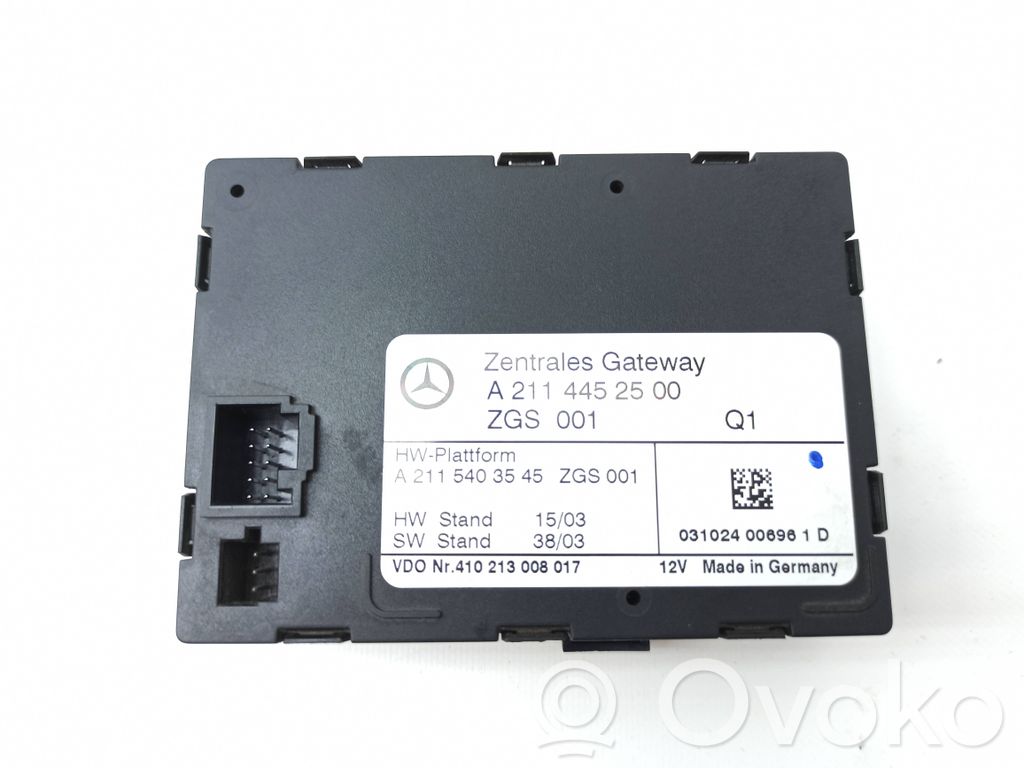 Módulo de control Gateway   A2114452500,A2115403545,410213008017