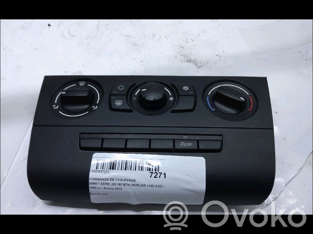 Air conditioning/heating control unit   64119313740