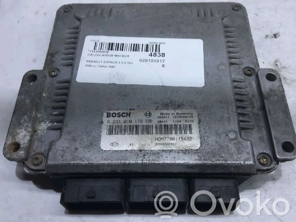 Renault Espace III Engine control unit/module 