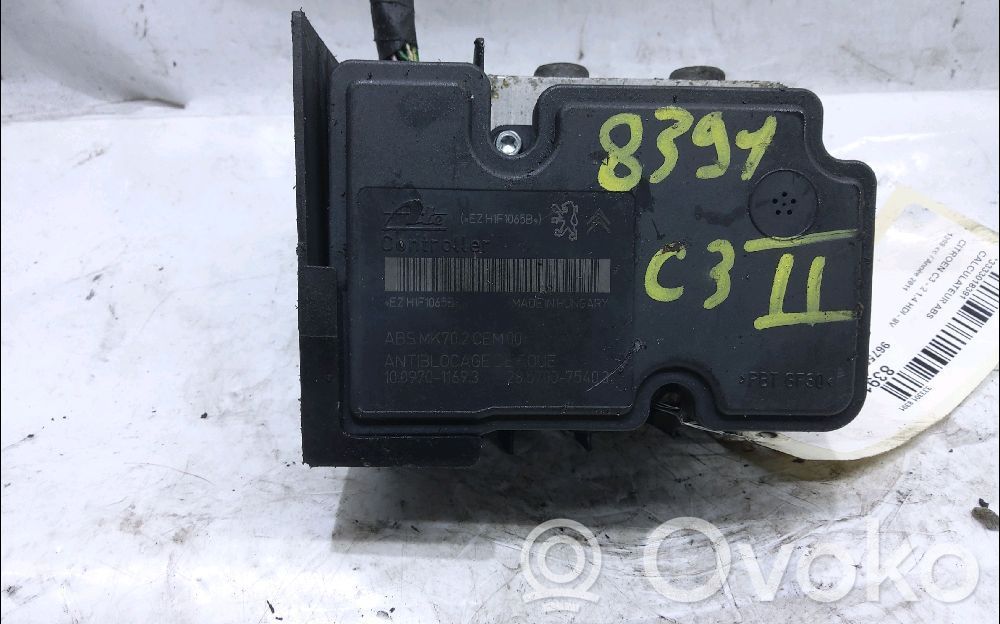 Citroen C3 ABS control unit/module 