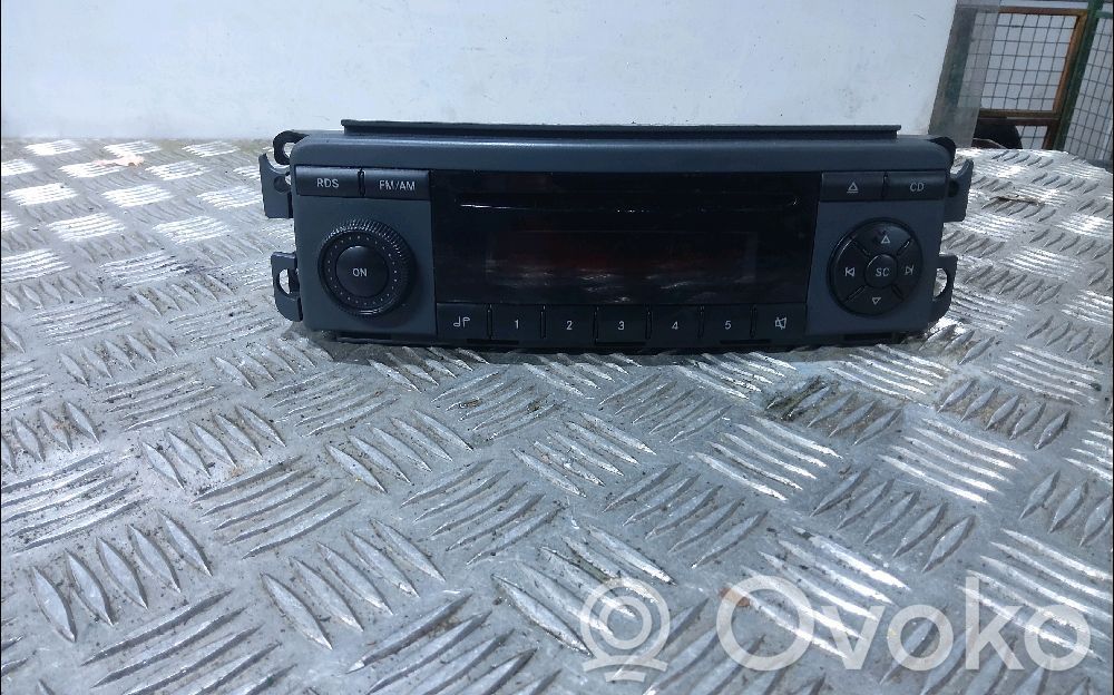 Smart ForFour I Unidad delantera de radio/CD/DVD/GPS 