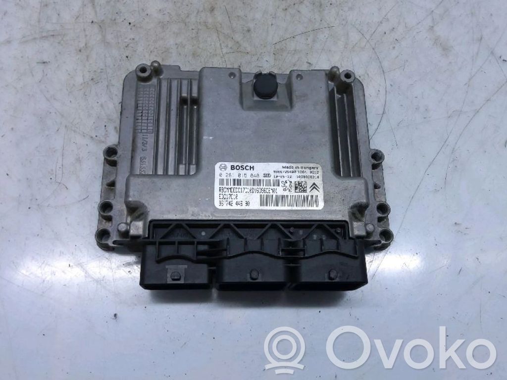 Citroen DS3 Engine control unit/module 