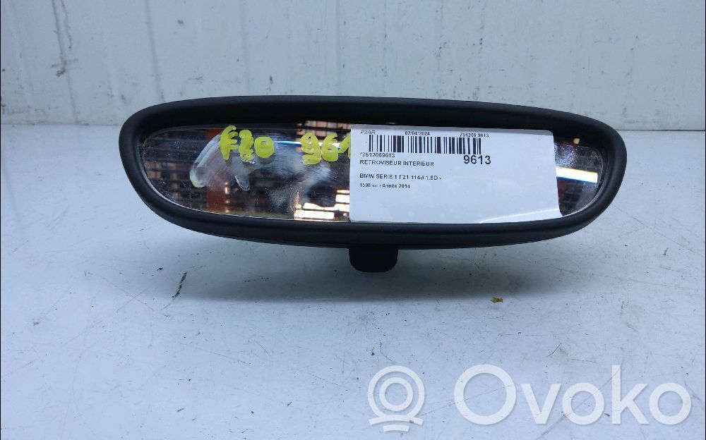 BMW 1 F20 F21 Espejo retrovisor (interior) 