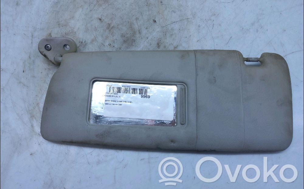 BMW 3 E46 Sun visor 