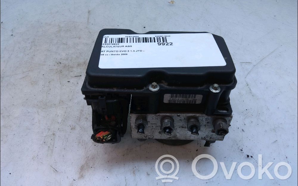 Fiat Punto Evo Unitate/modul control ABS 