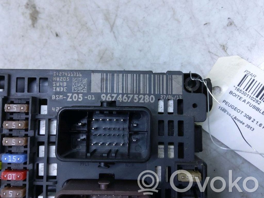 Peugeot 308 Módulo de fusible 