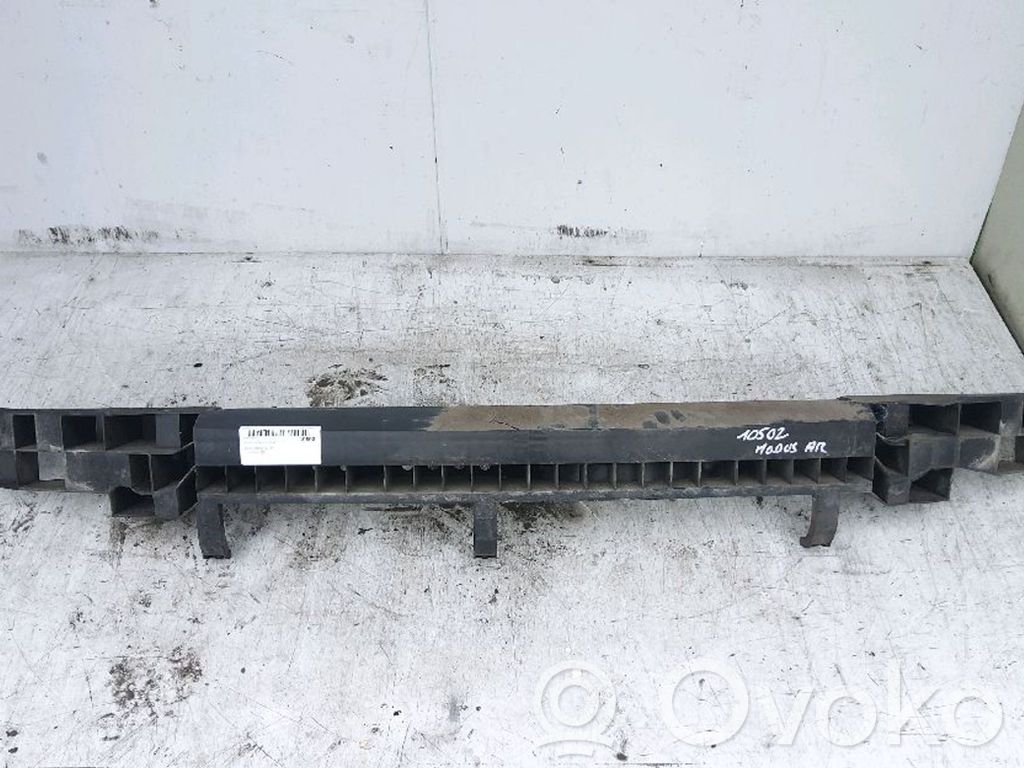 Rear bumper foam support bar