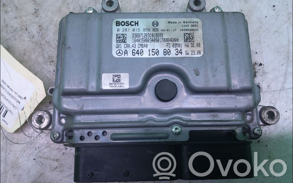 Mercedes-Benz A W169 Engine control unit/module 