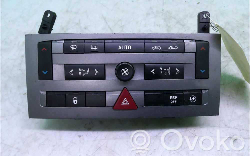 Peugeot 407 Air conditioning/heating control unit 