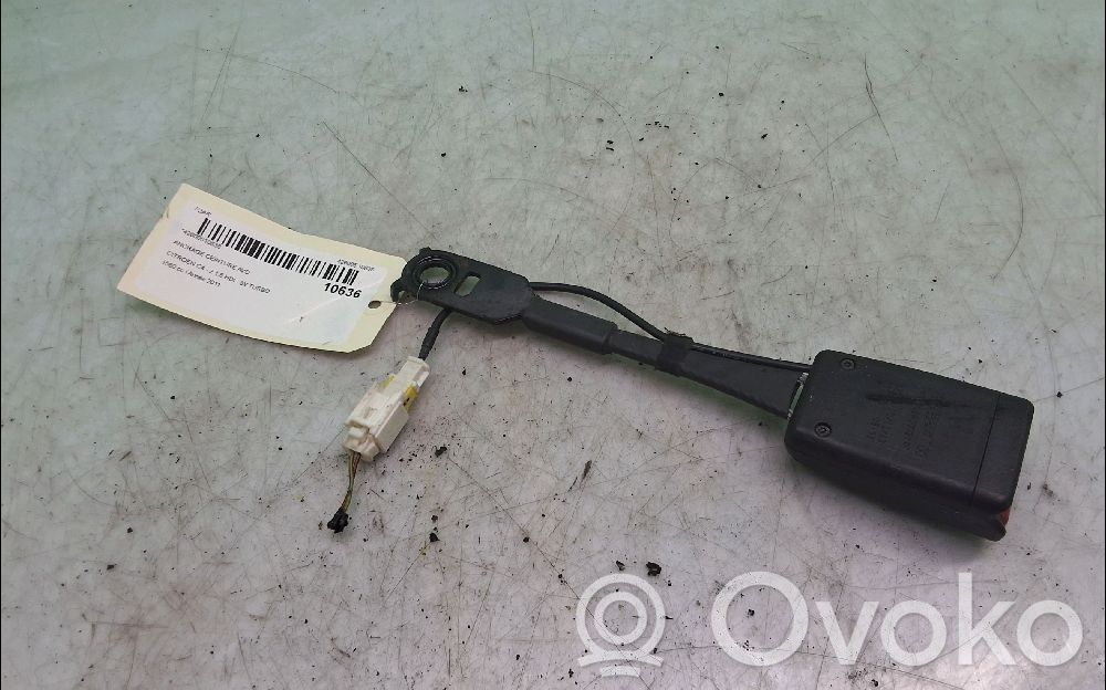 Citroen C4 II Hebilla del cinturón delantero 