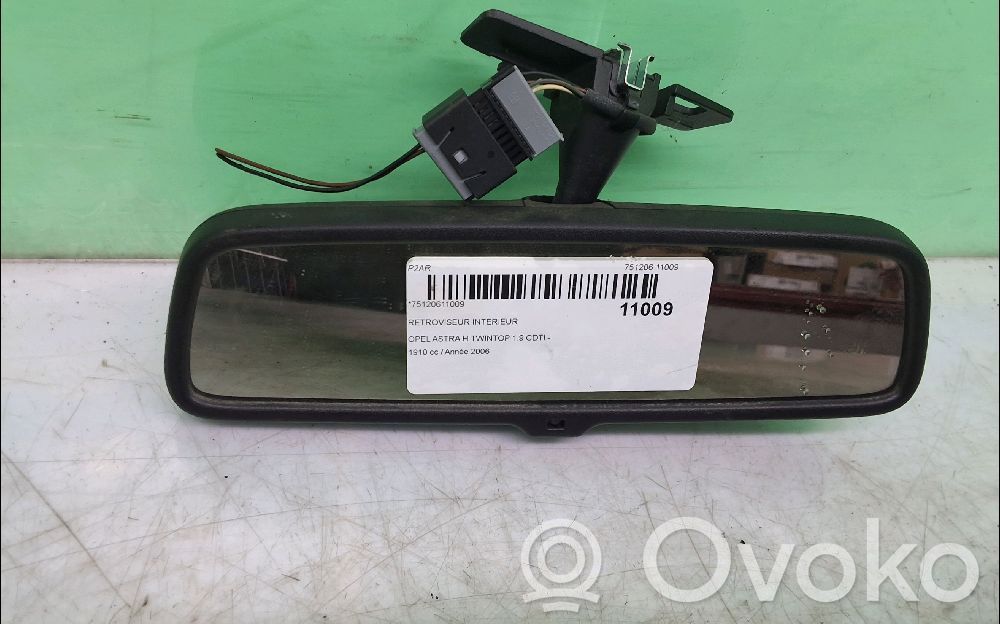 Opel Astra H Espejo retrovisor (interior) 