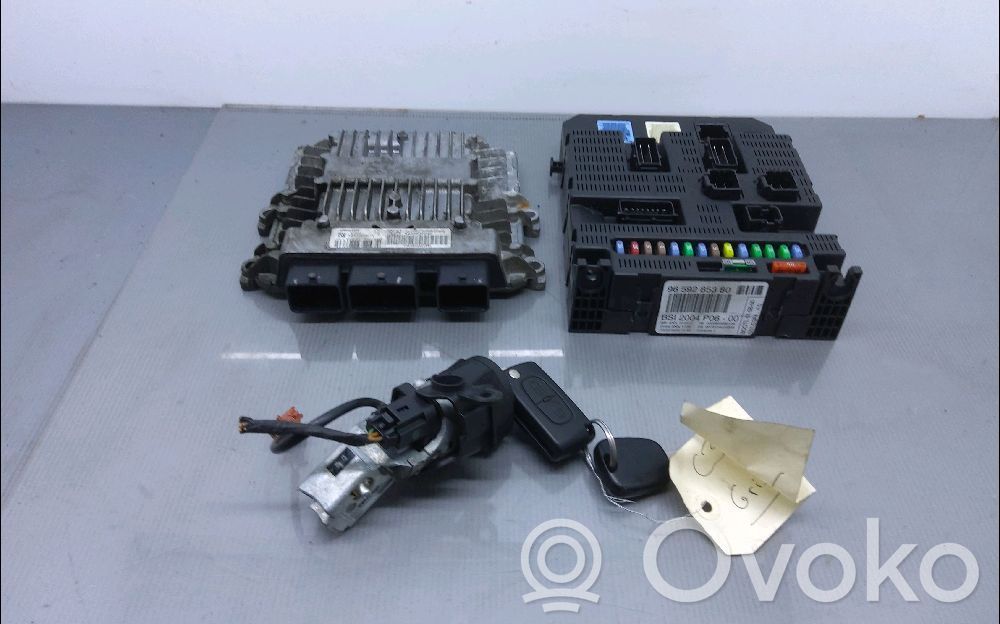 Engine ECU kit and lock set   9660300280,9660300280