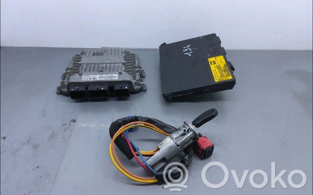 Engine ECU kit and lock set   9651942980,9651942980