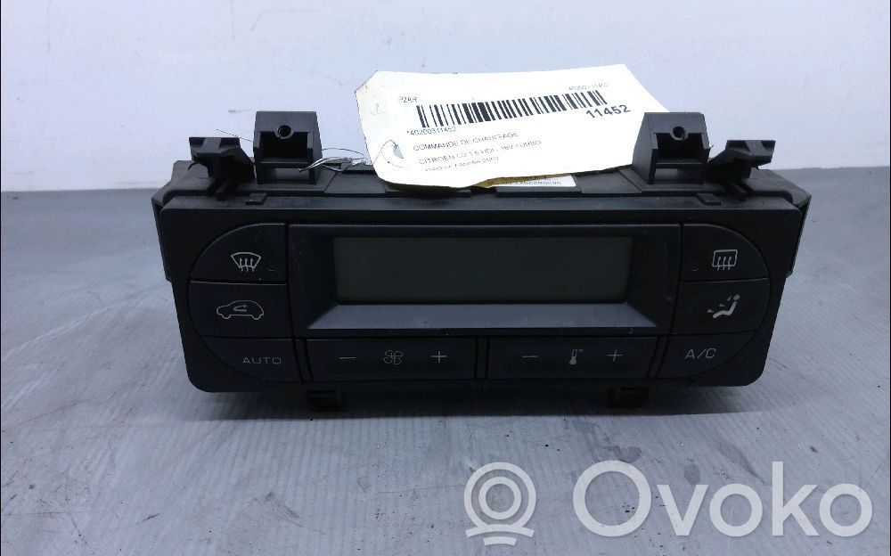 Citroen C2 Air conditioning/heating control unit 