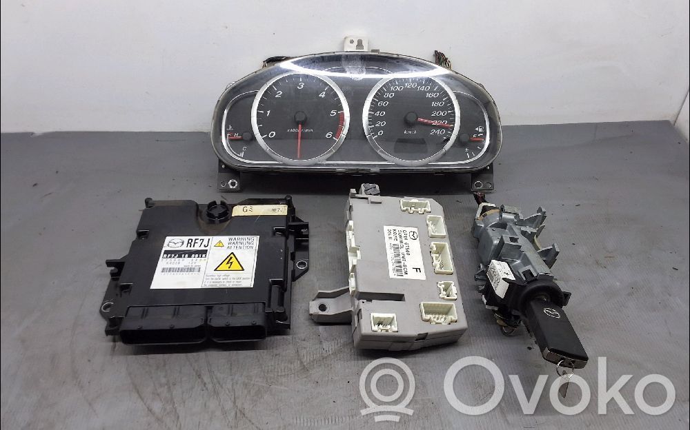 Mazda 6 Kit calculateur ECU et verrouillage 