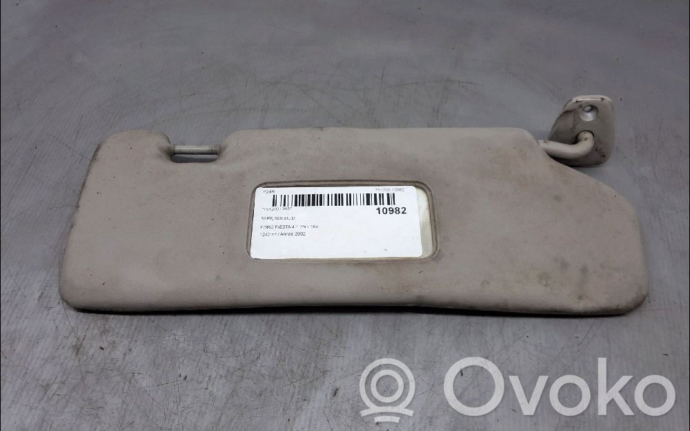 Ford Fiesta Sun visor 