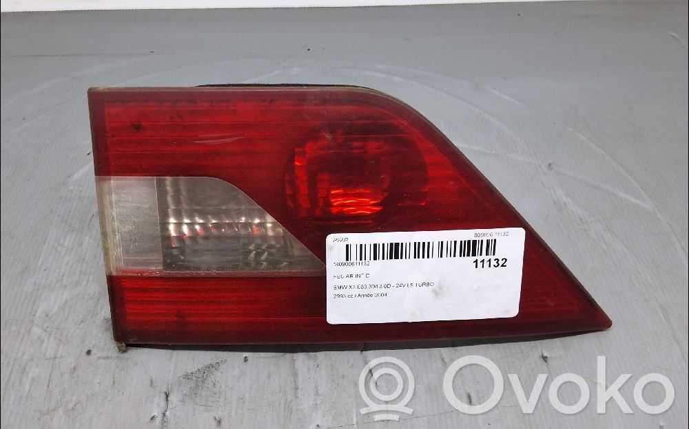 BMW X3 E83 Takaluukun takavalot 