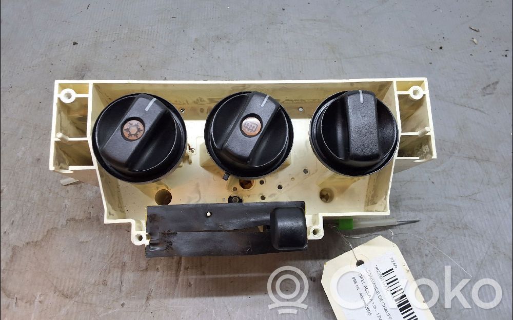 Opel Agila A Air conditioning/heating control unit 
