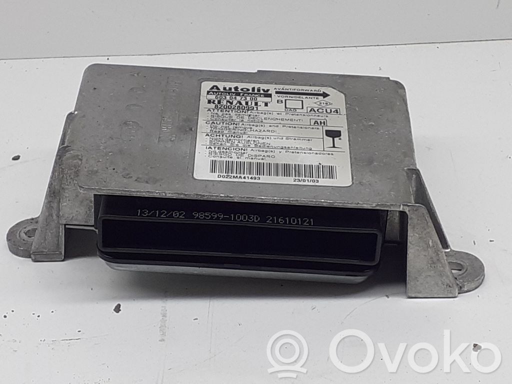 Renault Megane II Airbag control unit/module 