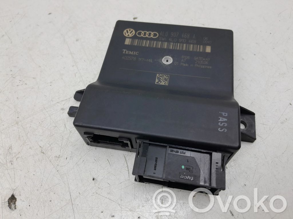Audi Q7 4L Módulo de control Gateway 