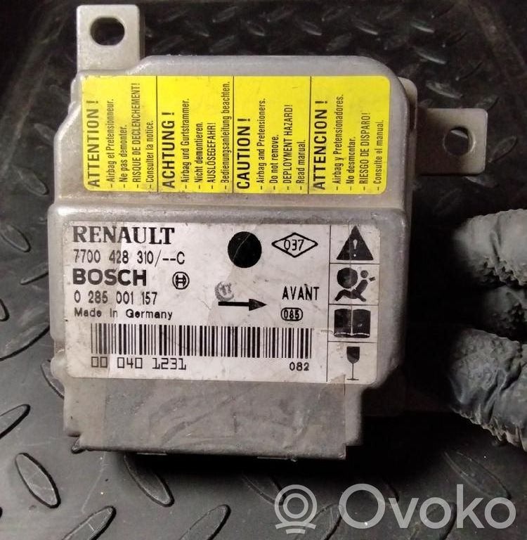 Renault Clio I Airbag control unit/module 