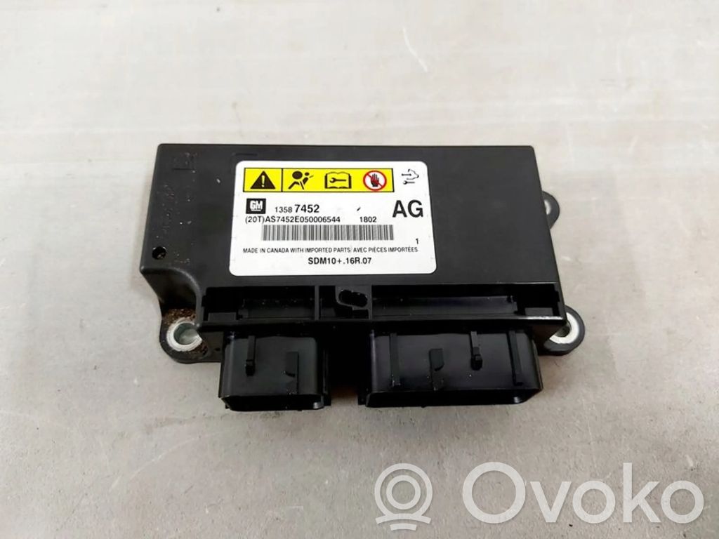 Airbag control unit/module   13587452