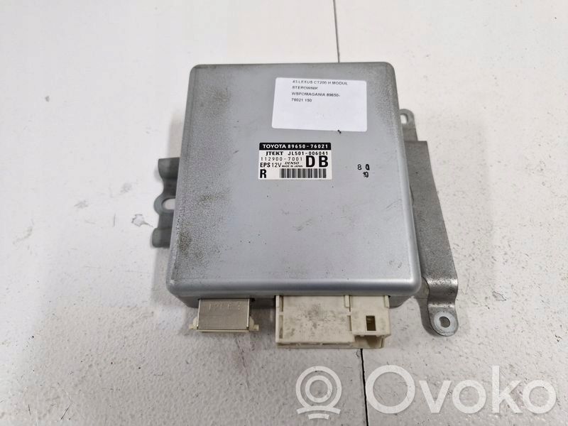 Lexus CT 200H Power steering control unit/module 