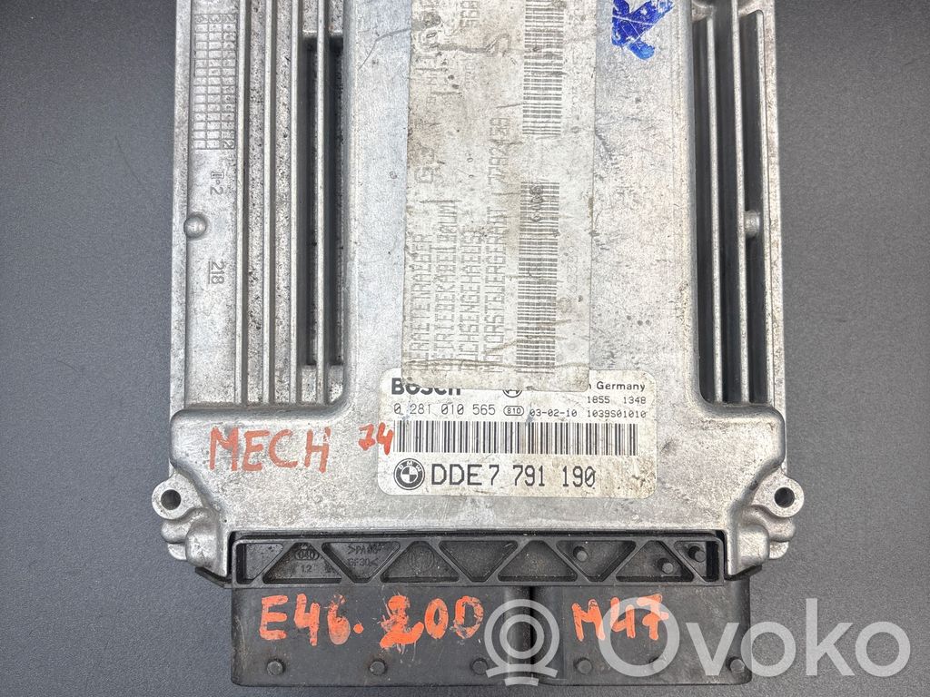 BMW 3 E46 Engine control unit/module 