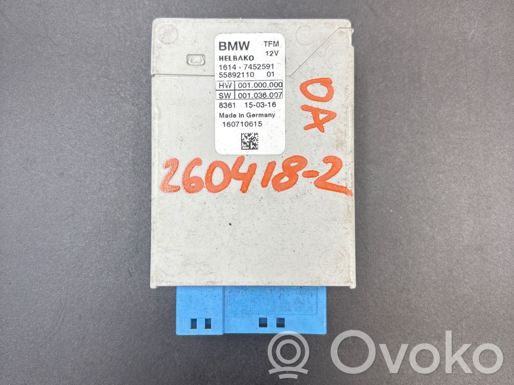 BMW X5 F15 Fuel injection pump control unit/module 
