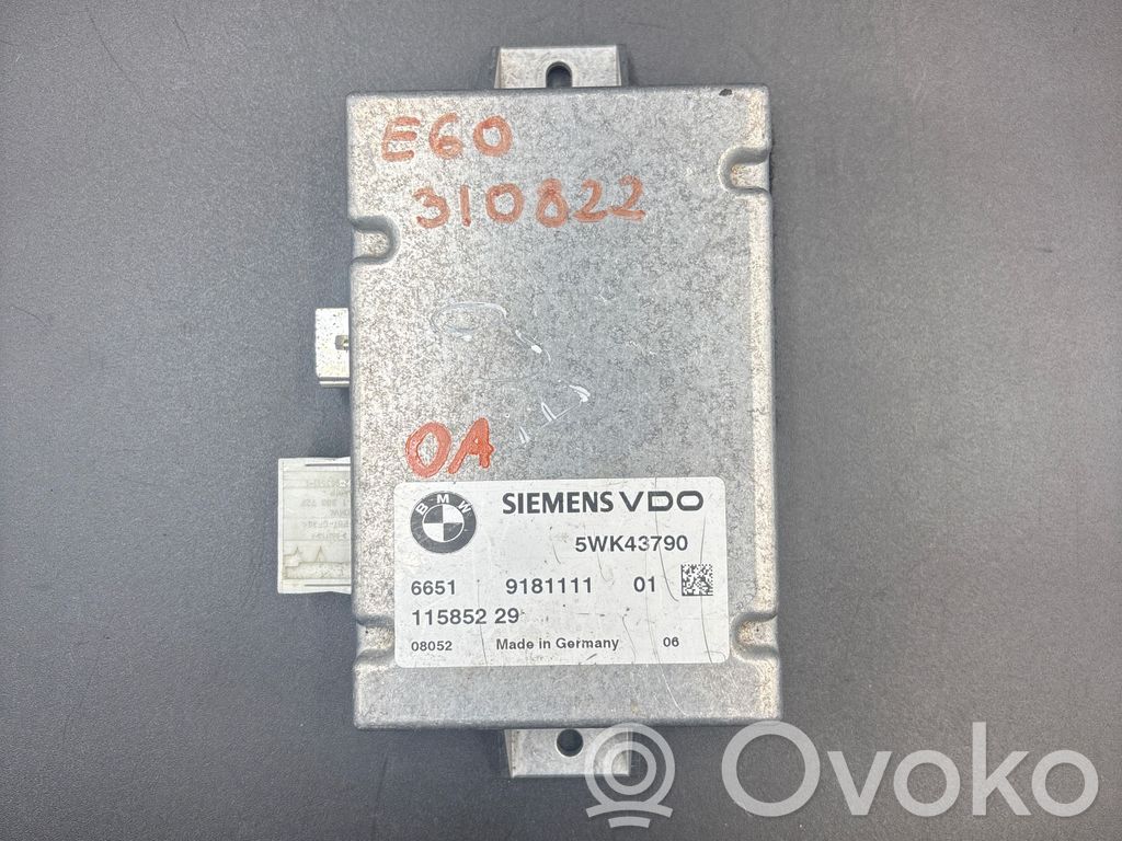BMW 5 E60 E61 Camera control unit module 