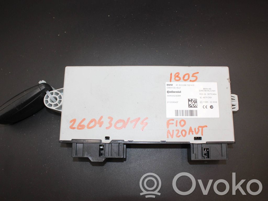 BMW 5 F10 F11 CAS control unit/module 