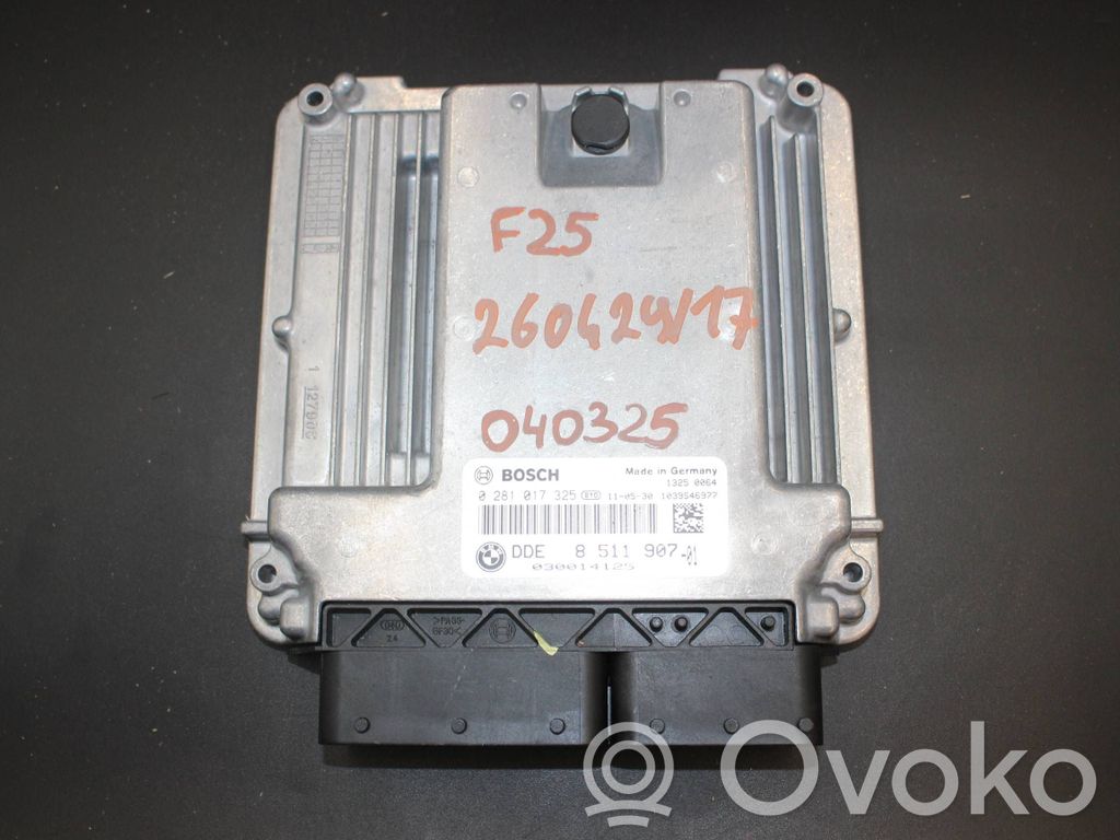 BMW 5 F10 F11 Engine control unit/module 