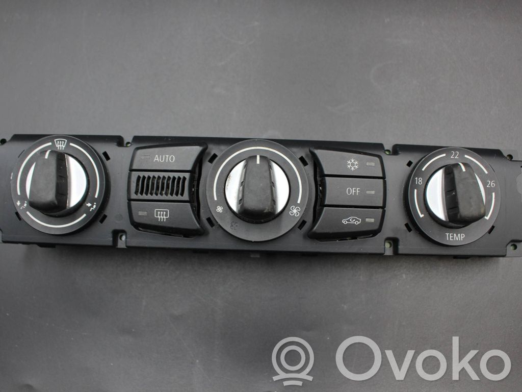 BMW 5 E60 E61 Climate control unit 