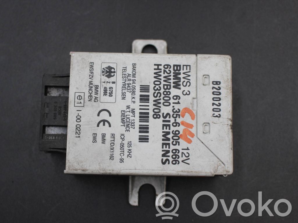 BMW 3 E46 Immobilizer control unit/module 