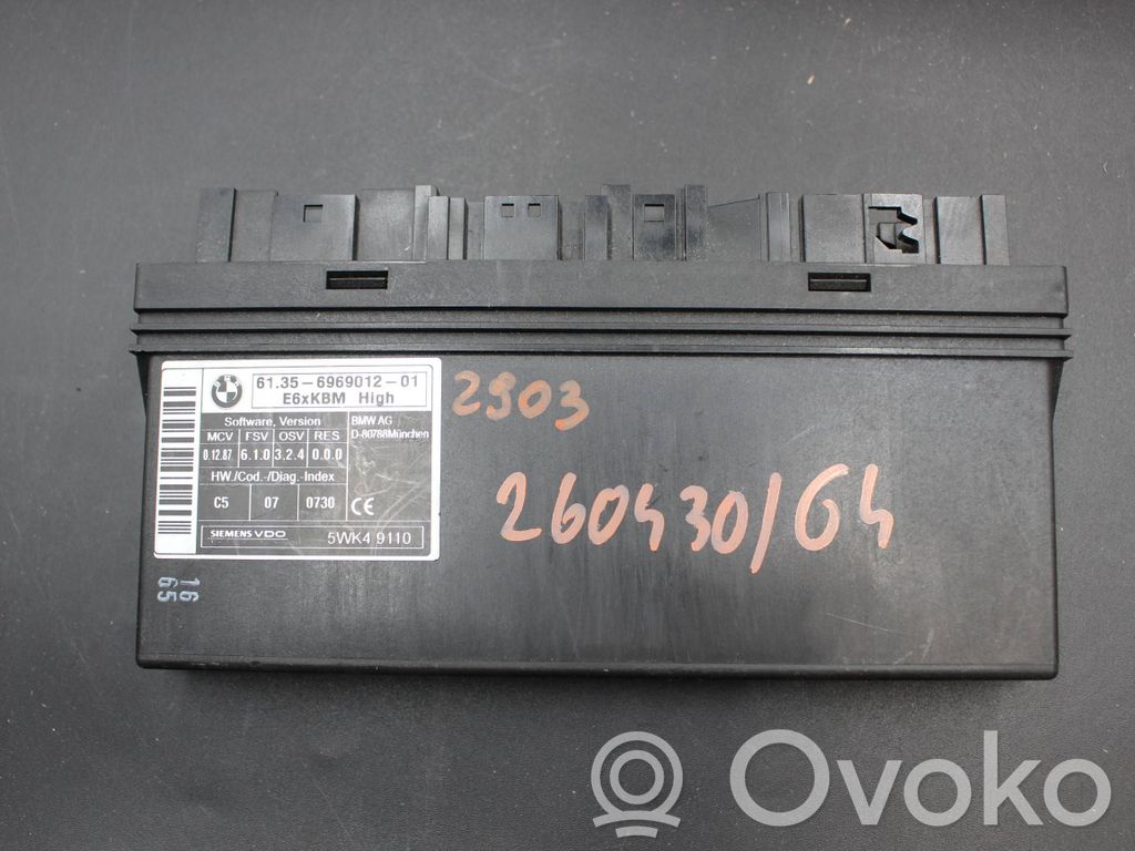 BMW 5 E60 E61 Komforto modulis 