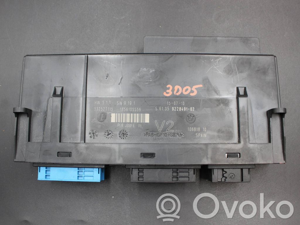 BMW 5 F10 F11 Comfort/convenience module 