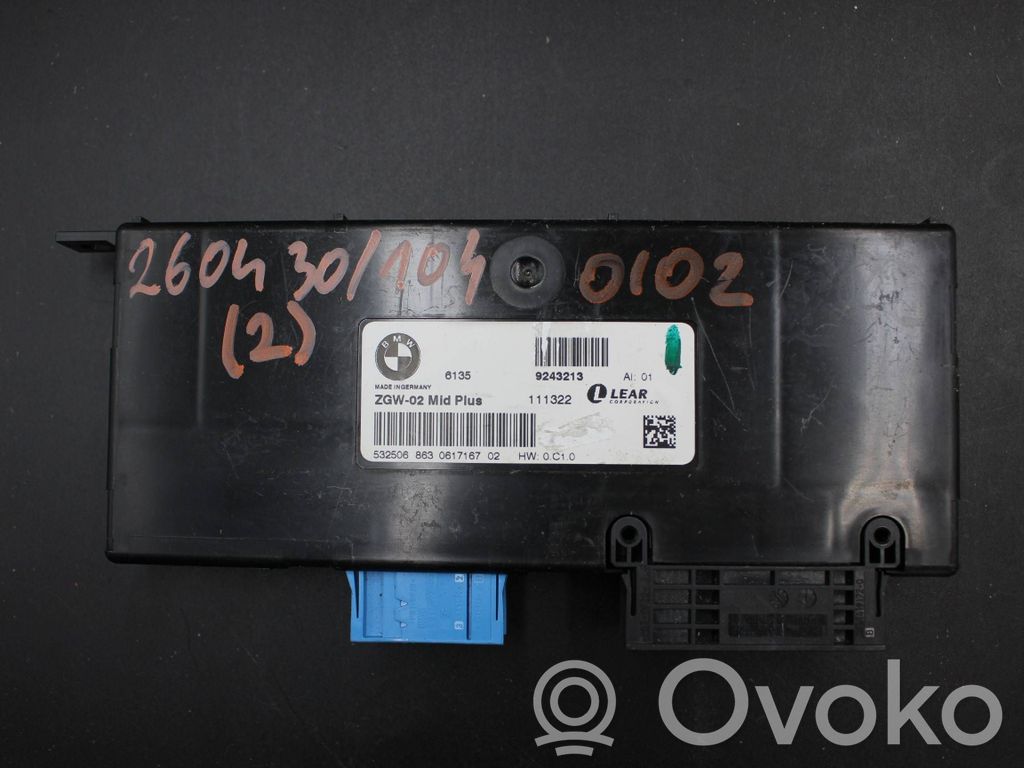 BMW X3 F25 Gateway control module 