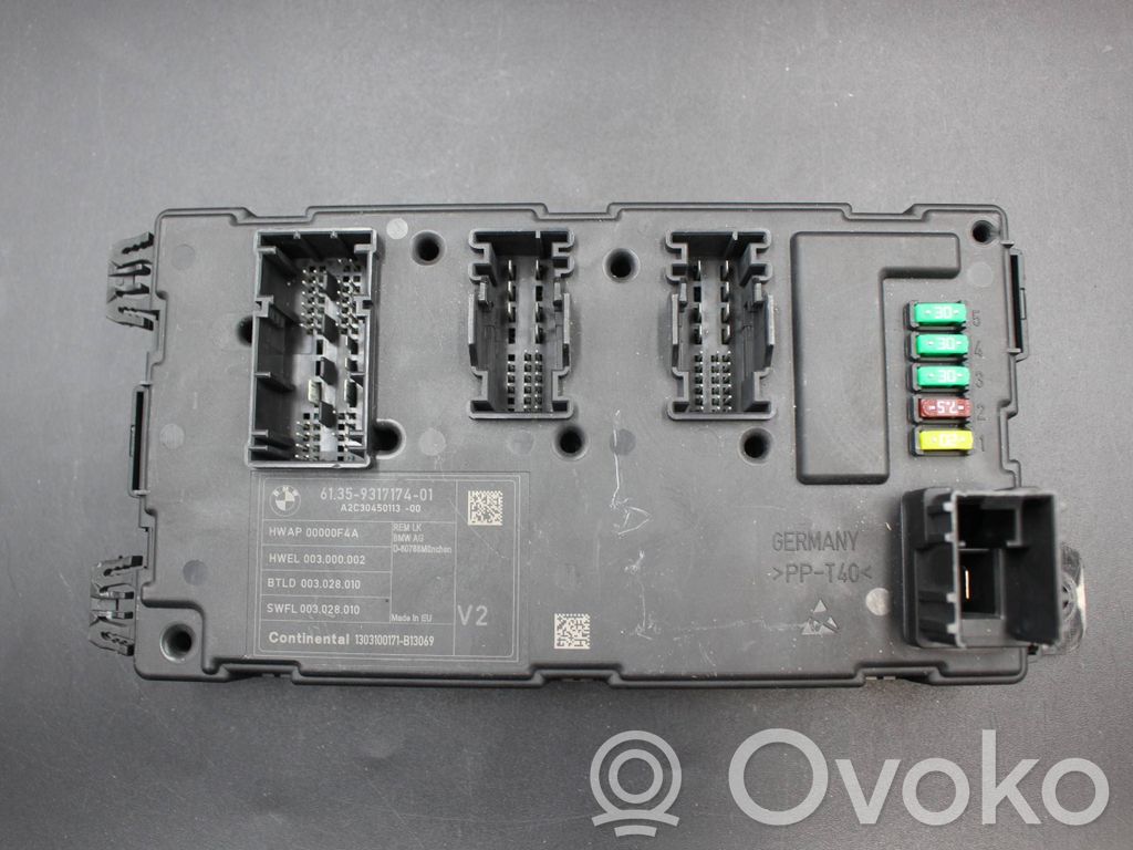 BMW 3 F30 F35 F31 Central body control module 