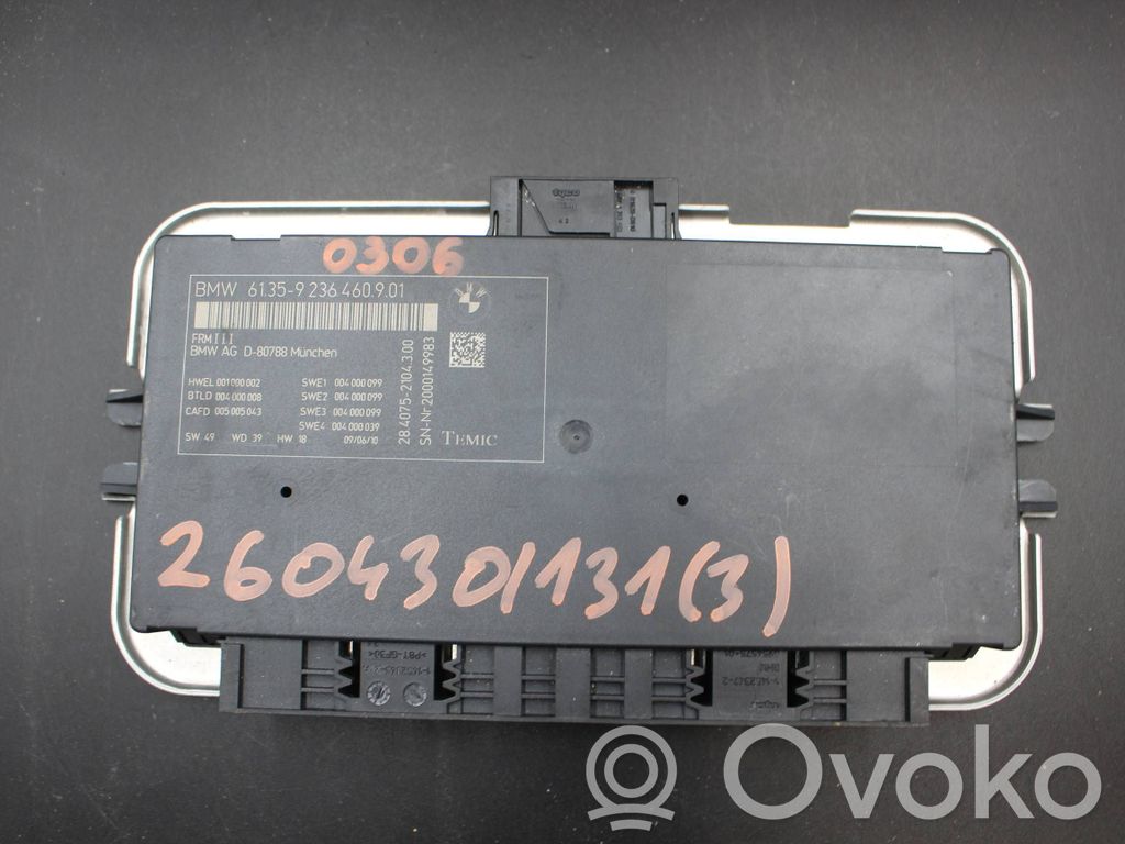 BMW 5 F10 F11 Module d'éclairage LCM 