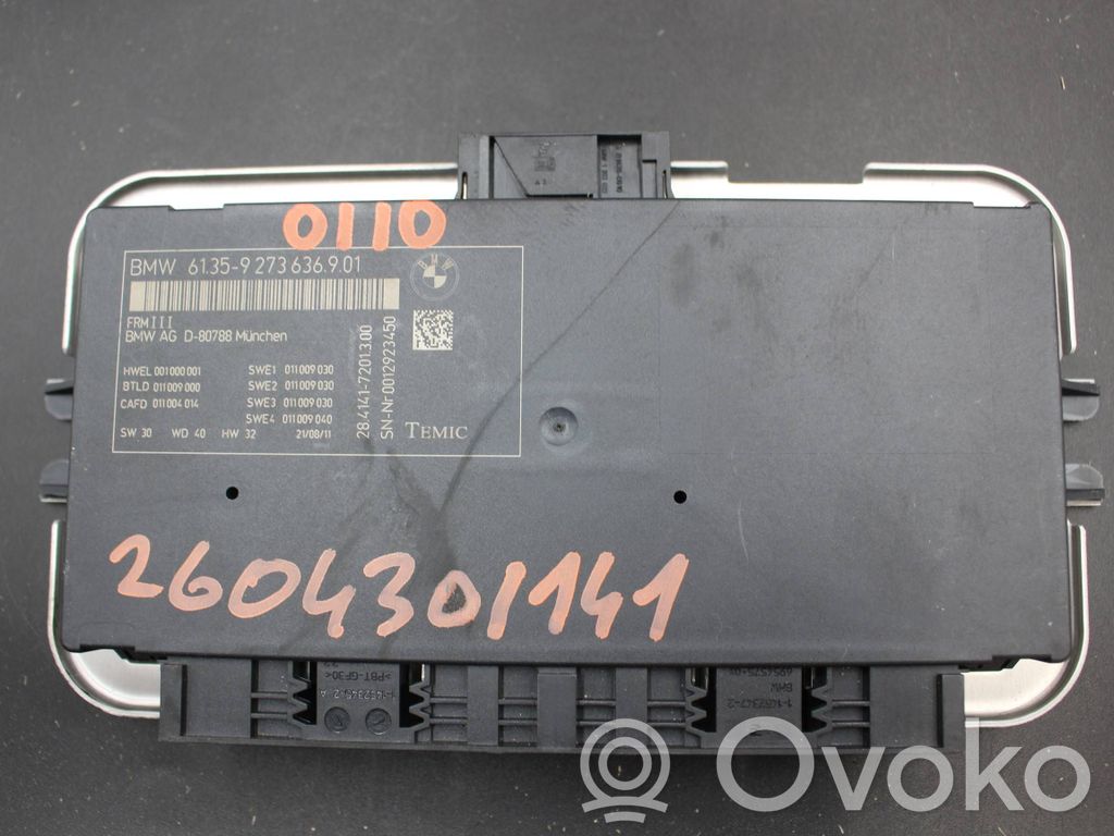 BMW X3 F25 Module d'éclairage LCM 